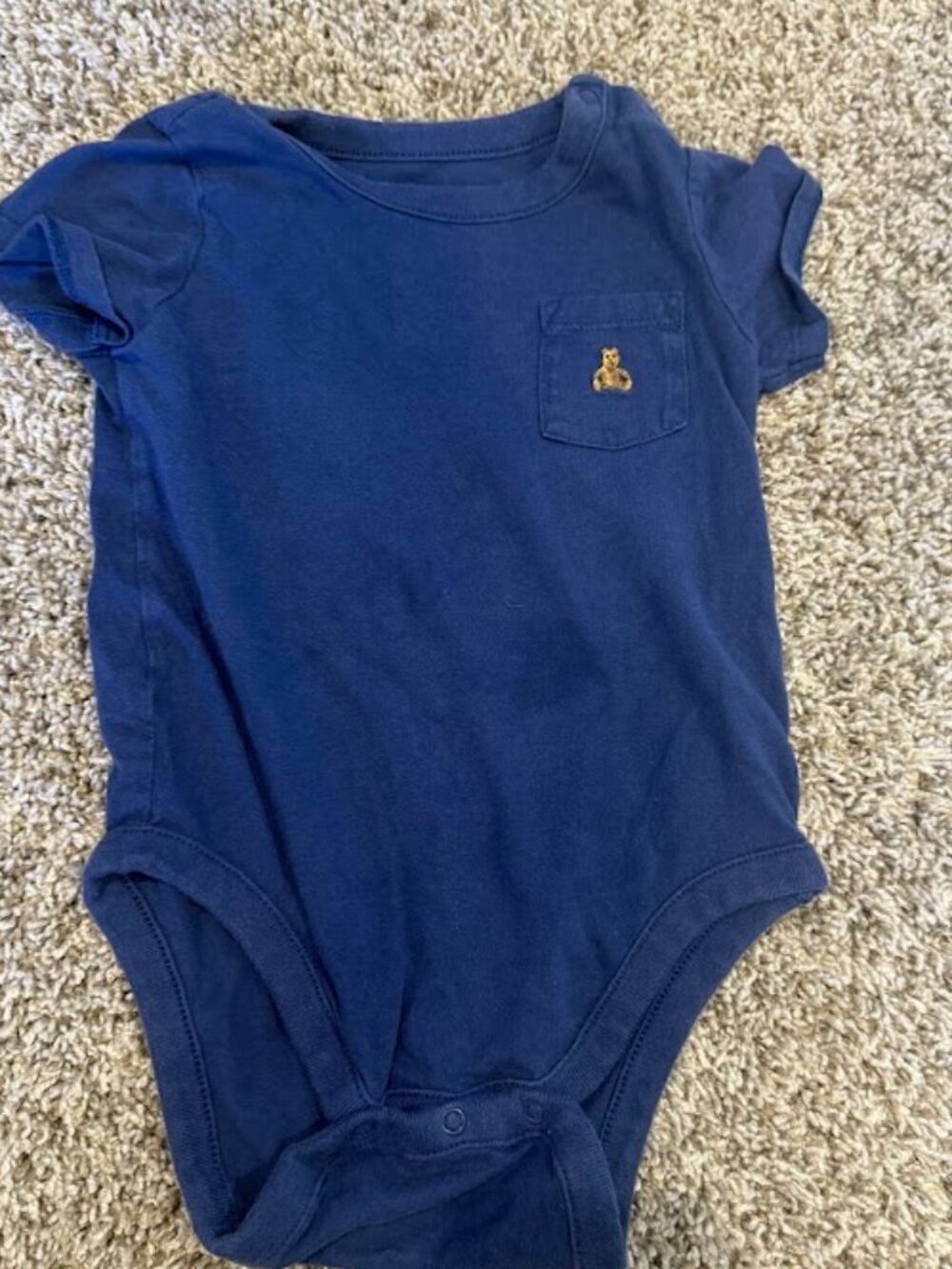 Baby Brannan Blue Onesie | 12-18M